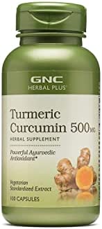 GNC Herbal Plus - Turmeric Curcumin 500mg 100 capsules