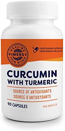 Vimergy Curcumin with Turmeric, 30 Servings – Immune System Supplement – Liquid Capsules - Non-GMO, Gluten-Free, Soy-Free, Kosher, Vegan & Paleo Friendly (90 Count)