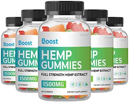 Boost Gummies - Boost Hemp Gummies (5 Pack, 300 Gummies)