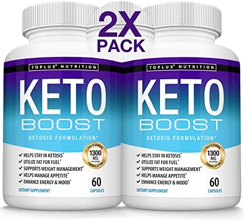 Keto Boost Diet Pills Ketosis Supplement - Natural Exogenous Keto Formula Support Energy & Focus, Advanced Ketones for Ketogenic Diet, Keto Diet Pills, for Men Women