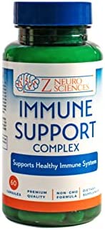 Z Neurosciences Immune Support Complex – Immune Supplement for Men & Women – Blend of Vitamins & Minerals with Mushroom Complex & Herbal Extracts for Immune Support - Non-GMO Formula- 60 Counts