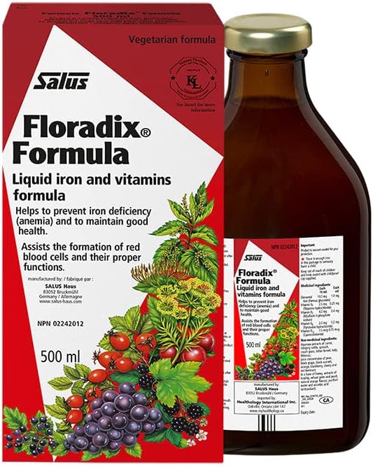 Salus Floradix Liquid Iron Formula 500Ml