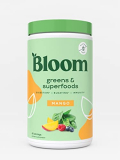 Bloom Nutrition Green Superfood | Super Greens Powder Juice & Smoothie Mix | Complete Whole Foods (Organic Spirulina, Chlorella, Wheat Grass), Probiotics, Digestive Enzymes, & Antioxidants (Mango)