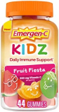 Emergen-C Kidz Daily Immune Support Dietary Supplements, Flavored Gummies with Vitamin C and B Vitamins, Fruit Fiesta Flavored Gummies – 44 Count