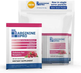 L-ARGININE PRO Supplement ON-The-GO Single Serve Travel Packets – 5,500mg of L-arginine Plus 1,100mg L-Citrulline (1 Bag (30 Packets), Raspberry)