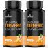 Turmeric Curcumin Supplement with BioPerine (Black Pepper Extract) and C3 Complex – Max Strength 95% Curcuminoids – 120 Veggie Capsules (2 Month Supply)