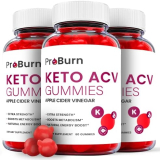 (3 Pack) Pro Burn Keto Gummies – Pro Burn Keto ACV Keto Gummies, Pro Burn Keto Gummies with Apple Cider Vinegar – Vegan, Non GMO – Advanced Formula Keto Supplement (180 Gummies)