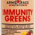 Cardiff 9.4oz Bag Simply Greens Powder Organic Whole Foods Greens Supplements Greens Superfood Powder Smoothie Mix Spirulina Wheat Grass Fruits and Veggies Supplement Green Powder superfood…