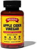 Bragg Apple Cider Vinegar Capsules – Vitamin D3 & Zinc – 750mg of Acetic Acid – Immune & Weight Management Support – Non-GMO, Vegan, Gluten Free, No Sugar (1)