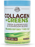 COUNTRY FARMS Collagen Peptides Powder with Greens Dietary Powder Supplement (Type I, III) for Skin Hair Nail and Joints, Dairy/Gluten/Sugar Free, Energizing Superfoods, Natural, 10.6 Oz 30 Servings