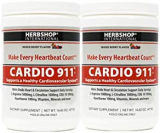 Cardio 911 L-arginine and L-citrulline, Nitric Oxide Supplement, Mixed Berry Flavor, Pack of 2