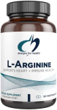 Designs for Health L-Arginine 750mg – Vegetarian Amino Acid Supplement + Nitric Oxide Precursor – Promotes Heart + Immune Health (120 Veg Capsules)