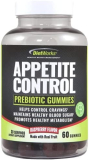 DietWorks Appetite Control Gummies, Suppressant for Weight Loss, Feel Fuller Faster, Raspberry Flavor, Black and Green, 60 Count