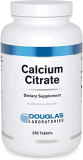 Douglas Laboratories – Calcium Citrate (250 mg.) – Elemental Mineral to Support The Strength and Structure of Bones and Teeth – 250 Tablets