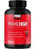 Force Factor Prime HGH Secretion Activator Supplement for Men with L-Arginine and L-Glutamine to Trigger HGH Production, Boost Workout Force, and Improve Athletic Performance, 150 Capsules