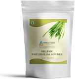 HERBAL HILLS Organic Wheatgrass Powder | 32 Oz | Green Superfood