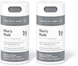 Health By Habit Mens Multi Supplement 2 Pack (120 Capsules) – 23 Essential Vitamins and Minerals, Supports General Health & Wellness, Non-GMO, Sugar Free (2 Pack)