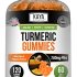 Vitamatic Turmeric Curcumin (95% Curcuminoids), Black Garlic with Bioperine Black Pepper for Best Absorption, Turmeric Supplement Pills 910mg 120 Capsules