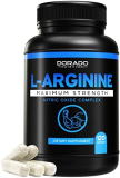 L Arginine 1600mg Supplement – (120 Capsules) – Nitric Oxide Complex – [Maximum Strength] – Stamina, Muscle, Vascularity & Energy – Powerful NO Booster – Gluten Free, Non-GMO – USA Made – (120 Count)