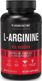 L Arginine (Patented Nitrosigine) 1500mg – Patented Bonded L-Arginine Silicate Nitric Oxide (NO) Booster Pre Workout Supplement for Muscle Growth, Pumps, Vascularity, Energy – 90 Veggie Pills