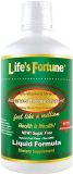 Life’s Fortune Whole Food Multivitamin Liquid, Natural Energy Source, Full Spectrum of Vitamins, Minerals, Antioxidants, Amino Acids, Enzymes, Superfood Greens, Fruits, Veggies & More, 32 Fluid Ounces