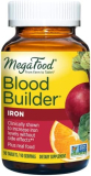 MegaFood Blood Builder – Iron Supplement Shown to Increase Iron Levels without Nausea or Constipation – Energy Support with Iron, Vitamin B12, and Folic Acid – Vegan – 90 Tabs