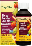 MegaFood Blood Builder Liquid Iron – Iron Supplement with Vitamin B12 Clinically Shown Increase Iron Levels Without Constipation – Healthy Energy Levels – Non GMO, Vegan- 15.8 Fl Oz (47 Servings)