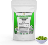 Moringa Oleifera 100 Capsules – 100% Pure Leaf Powder – 1000mg Per Serving – Complete Green Superfood Supplement – No Fillers, Binders – Pure Miracle Tree Moringa Super Greens Powder Vegan Caps By SMS