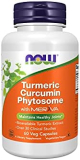 NOW Supplements, Curcumin Phytosome, Bio-Enhanced Turmeric Extract, 60 Veg Capsules