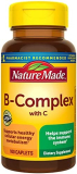 Nature Made B Complex With Vitamin C, Dietary Supplement for Immune System Support, 100 Caplets, 100 Day Supply