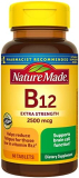 Nature Made Extra Strength Vitamin B12 2500 mcg, Dietary Supplement for Energy Metabolism Support, 60 Tablets, 60 Day Supply