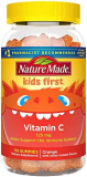 Nature Made Kids First Vitamin C Gummies, Dietary Supplement for Immune Support, 110 Gummies, 110 Day Supply