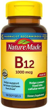 Nature Made Vitamin B12 1000 mcg, Dietary Supplement for Energy Metabolism Support, 150 Softgels, 150 Day Supply