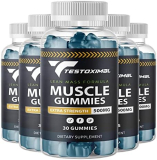 OfficialStore – Testoximal ME & ED Multivitamins | Daily Muscle Building Supplement Gummies, 500mg, 30 Gummies, (5 Bottles)