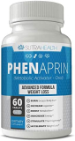 PhenAprin Diet Pills Weight Loss and Energy Boost for Metabolism – Optimal Fat Burner and Appetite Suppressant Supplement. Helps Maintain and Control Appetite, Promotes Mood & Brain Function.