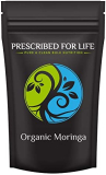 Prescribed For Life Organic Moringa Powder | Organic Moringa Leaf Powder | Superfood Supplement Rich in Vitamin C and Antioxidants | Moringa oleifera (4 oz / 113 g)