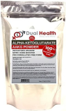 Pure AAKG (2kg (4.4 lbs)) L-Arginine Alpha-Ketoglutarate Powder Bulk Supplements