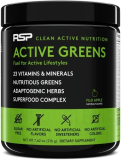 RSP Active Greens Powder and Superfoods Blend – Performance Focused Super Greens with Adaptogenic Herbs, Apple Cider Vinegar, Vitamin C, D, Zinc