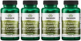 Swanson Full Spectrum Boswellia & Curcumin – Herbal Supplement Promoting Joint Support & Mobility Support – Natural Wellness Formula – (60 Capsules) (4 Pack)