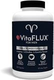 VitaFLUX Triple Power Nitric Oxide Supplement for Male Performance, Stamina, Energy, Recovery – L Arginine 2000mg, L Citrulline 1000mg, L Carnitine 1000mg, Zinc, Magnesium – Amino Acids, 180 Capsules