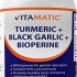 Kaya Naturals Turmeric Supplements Gummies | Pure Nature Turmeric Curcumin |Turmeric Ginger Gummies -Joint Support Gummy | Turmeric with Black Pepper Extract – 120 Count