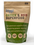 fitppl Green & Red Alkalizing Superfood Organic Ingredients Camu Camu, Chlorella, Spirullina, Moringa for Immune Support | Eco-Friendly, Stevia & Gluten Free Keto-Friendly Supplement 20 Servings