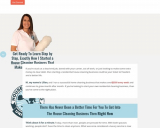 Learn How To Start Your Own Residential House Cleaning Business | House Cleaning University