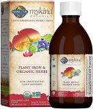 mykind Organics Organic Plant-Sourced Iron + Herbs (Cranberry-Lime Liquid) 8oz Liquid