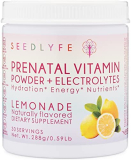 seedlyfe Prenatal Vitamin Powder with Electrolytes – Premium Highly Absorbable Prenatal Vitamins and Pregnancy Hydration Supplement – Lemonade Flavor